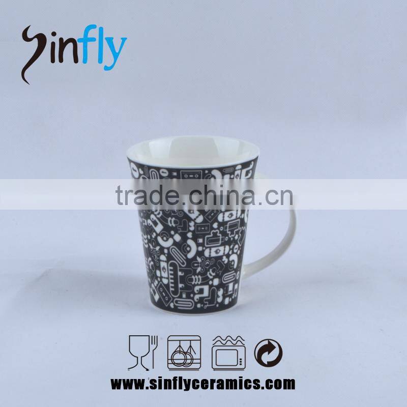 2015 New China Supplier Reasonable Price Plain White Ceramic Mug