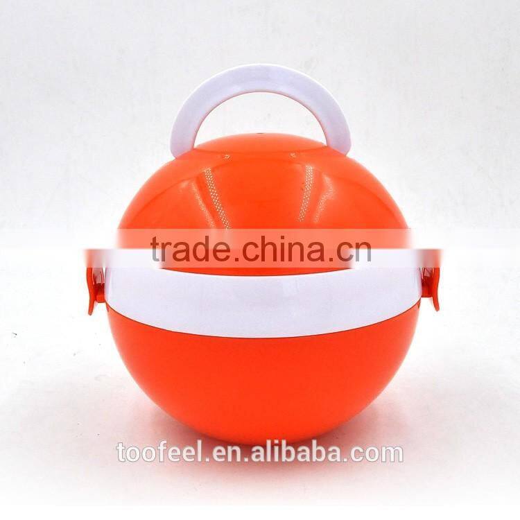 plastic lunch box/japanese biodegradable bento box with handle