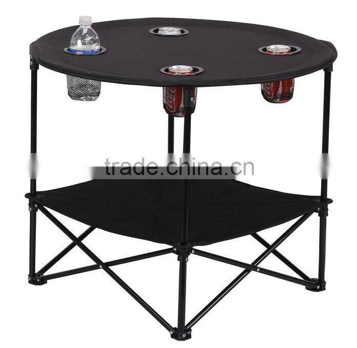 600D Folded Table Specific Use Outdoor Camping Round Folding Table
