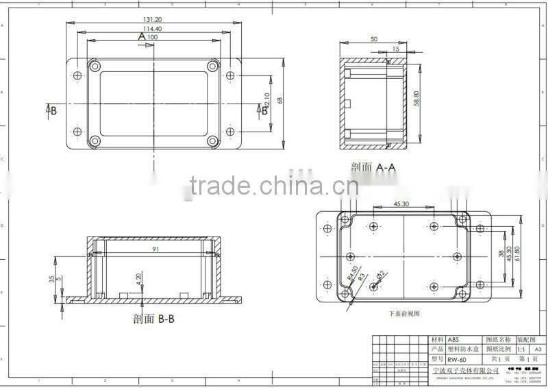 Weatherproof device boxes