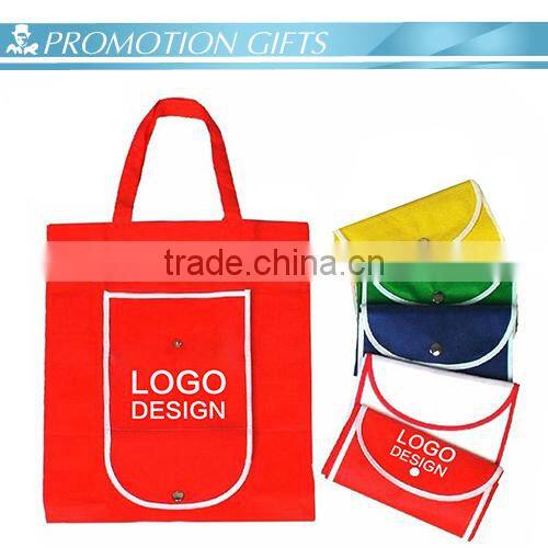 2016 super fashion non woven foldable shopping bag
