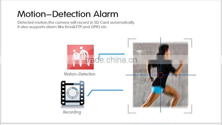 VStarcam C7815IP 1.0mp wireless web security Plug and Play with 15m IR distance and ONVIF protocol ip camera module