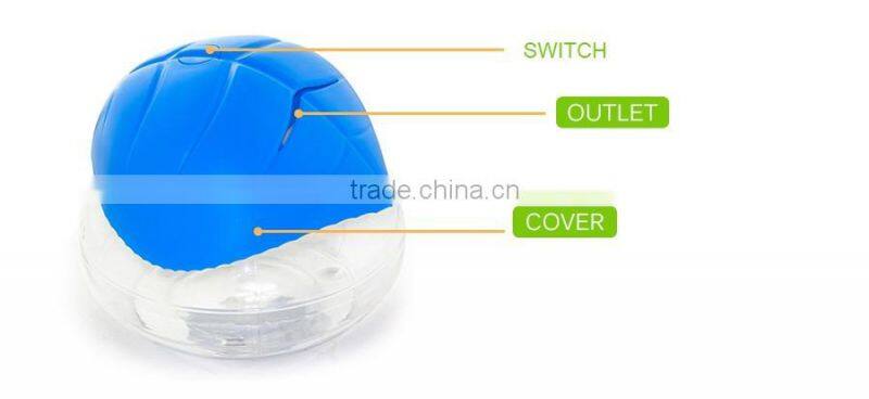 KS-05L PP cover OEM fresh air purifier with 4 blue led light