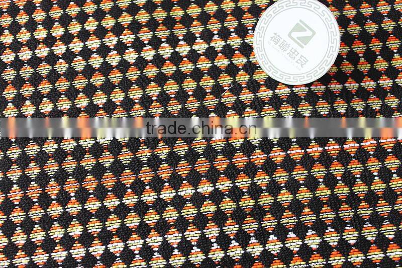 Jacquard acrylic yarn dyed