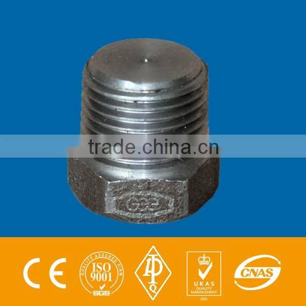 forged black steel union