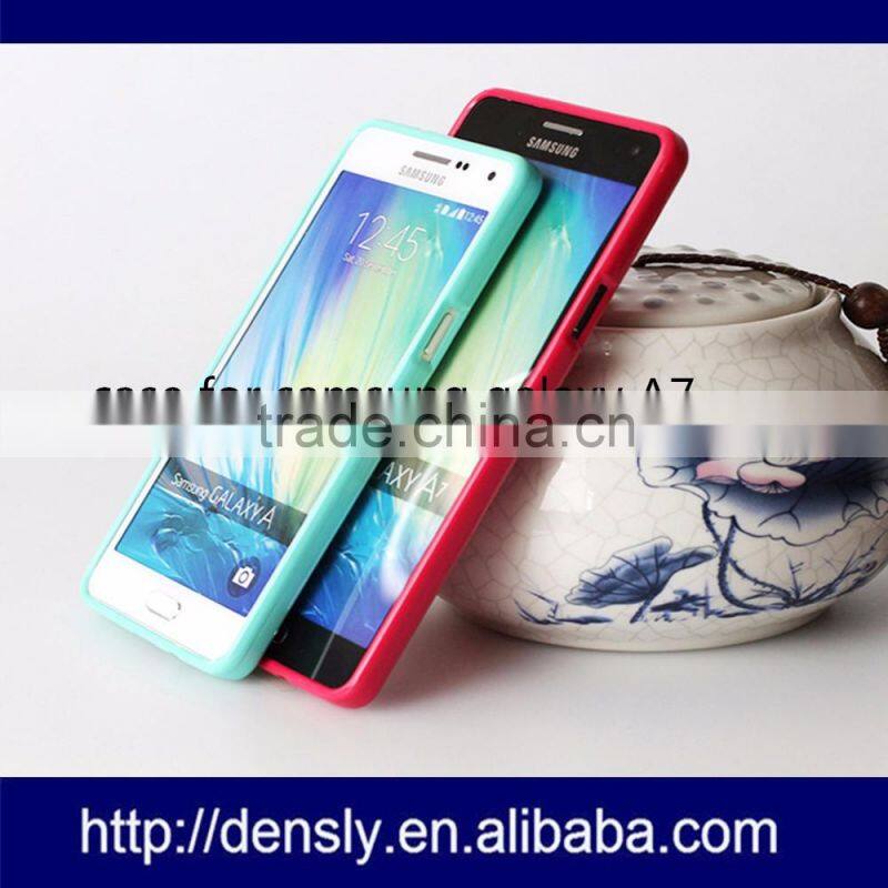 Hot selling Mercury Loose powder soft Jelly Back Case Cove for samsung A7 case