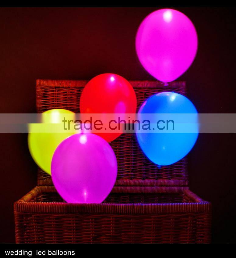 custom printing decoration led lights balloons