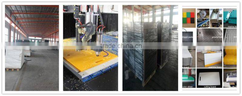 plastic liner food grade/uhmwpe planed coal liner plate