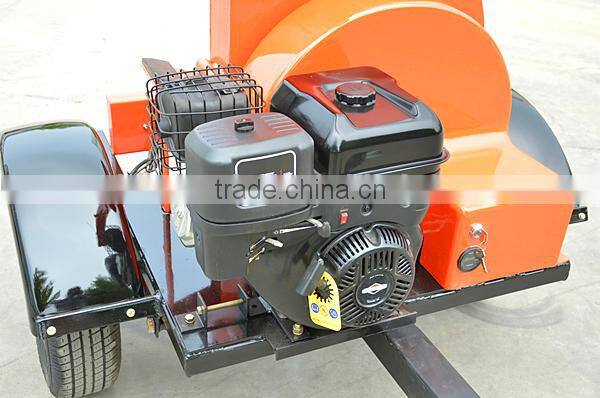 forestry equipment log chipper TC4 gasoline small tree chipper for sale