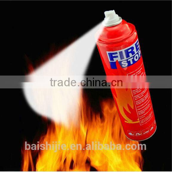 Foam fire stop extinguisher car fire extinguisher