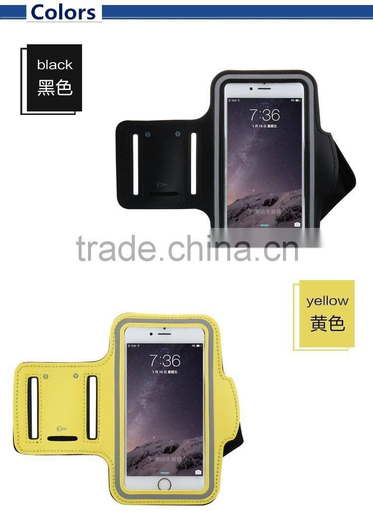 Hot sale for iphone 7 armband running sports armband bag sweat-proof armband case