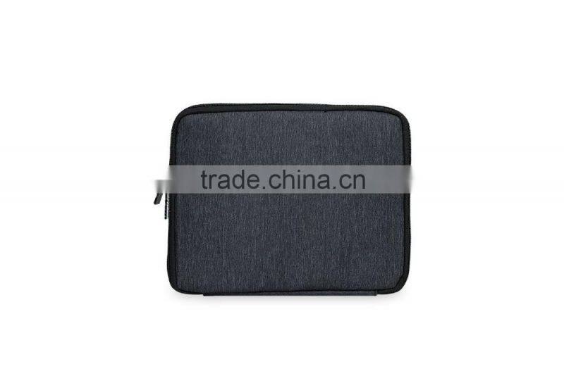 Waterproof Nylon black protablet charging cable bag whit travel