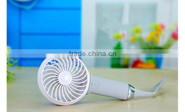 Factory wholesale universal portable operated handheld mini fan power bank