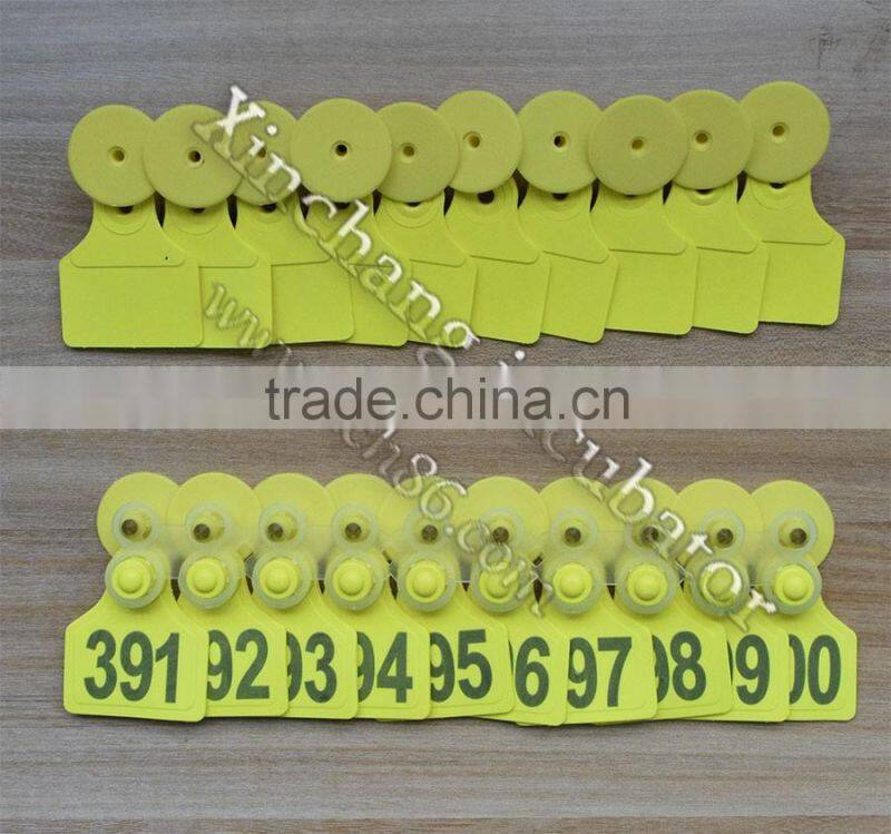 ear tag animal ear tag /High quality cattle ear tag applicator for poultry cow ear tag applicator ear tag for cattle