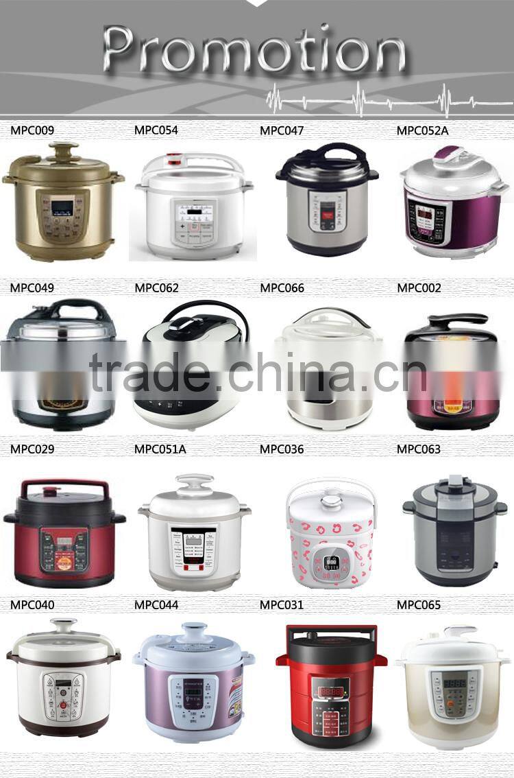 China Canton Fair stainless steel hot sale electric pressure multi cooker russian Electrical pressure cooker