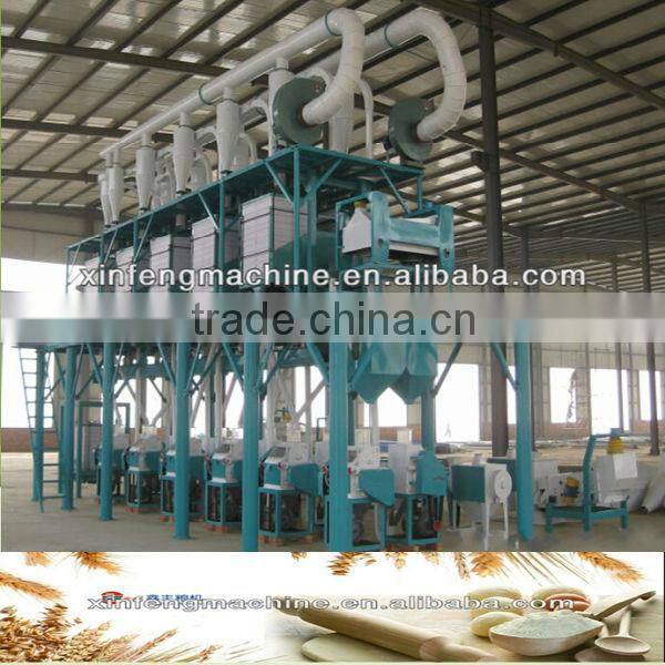 XINFENG brand wheat flour milling machinery with price.