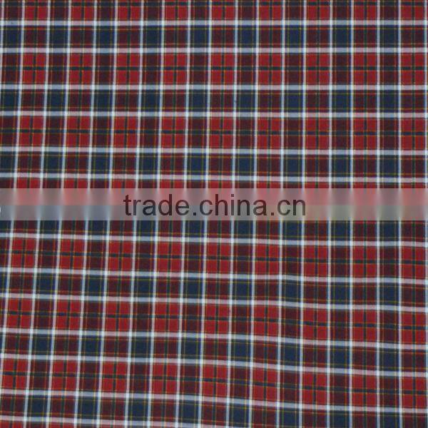 check printing cotton flannel fabric 20s*10s 40*42, Customizable