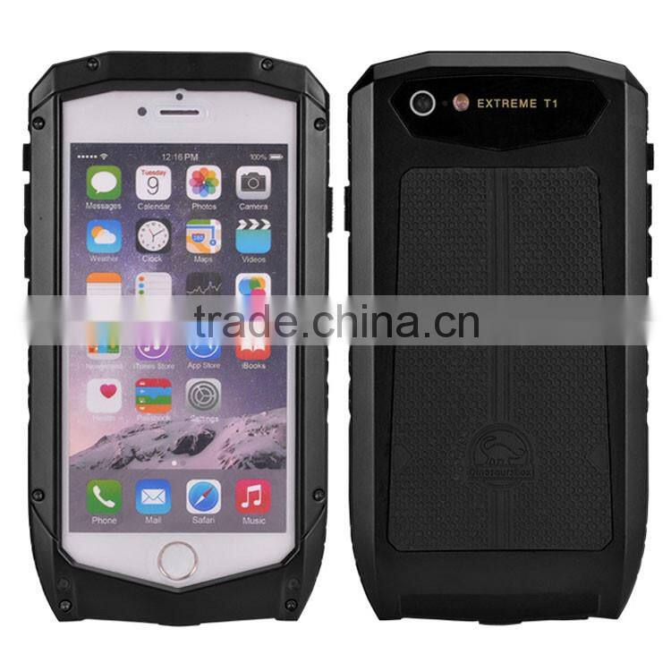 New Anti-Waterproof Metallic Case for iPhone 6 6S Shockproof Cover Casing for iPhone 6