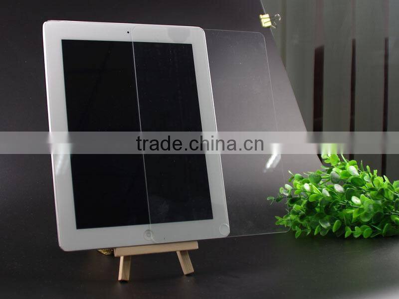 high quality anti-scratch and anti-fingerprint tempered glass screen protector for ipad