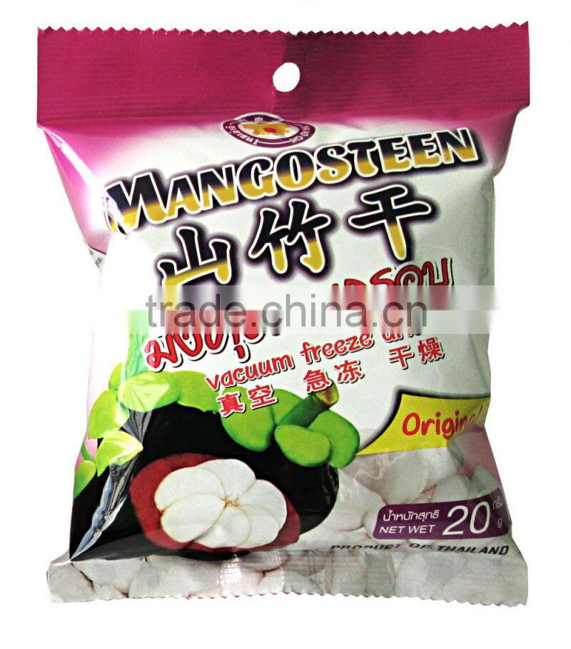 Freeze dried Mangosteen 20 g pack from Thailand