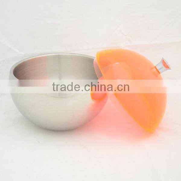 New Product Stainless Steel Ice Bowl / Mixing Bowl With Lid