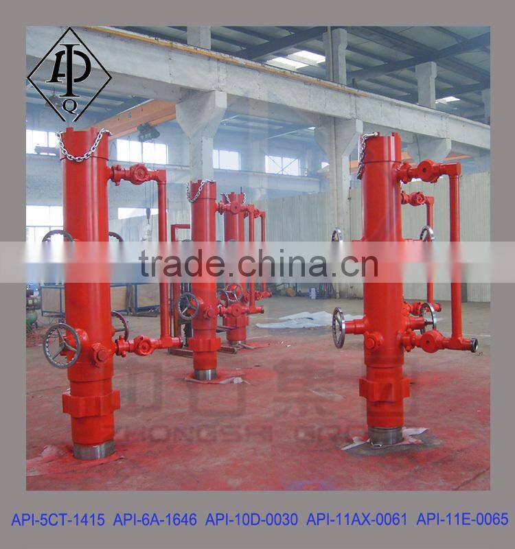 API Drill Pipe Double Plug Cement Head, Single Plug Cement Head