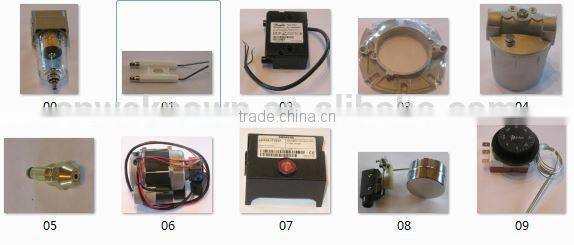 burner parts flame sensor