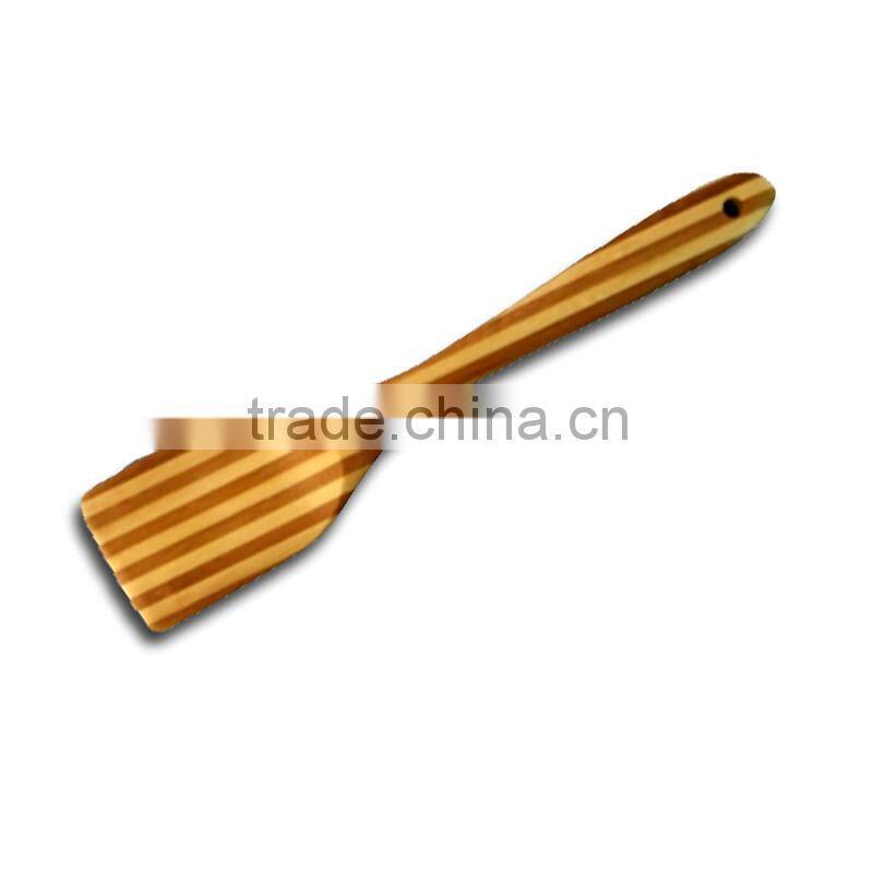 XY1206 Color box packed bamboo kitchen utensils totally bamboo utensils set, spatulas kitchen stensil set