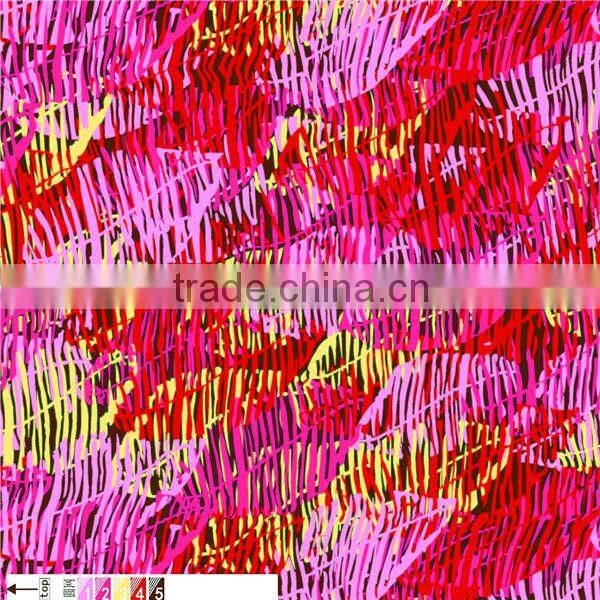 polyester FDY printed single jersey spandex knitting fabric textiles