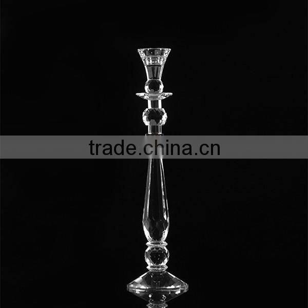 Fashion crystal candle holder, crystal candlestick for home decoration