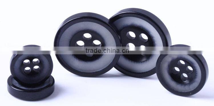 Custom Sets of Dignified Matte Finish Blue Buffalo Horn Jacket Buttons
