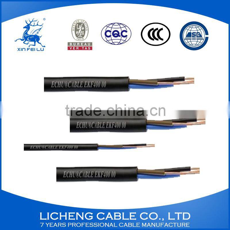 Copper PVC control cable KVV cable4x2.5mm2