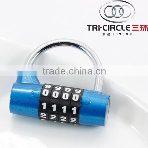 High Quality Tri-Circle Zinc Alloy Combination Padlock DA40