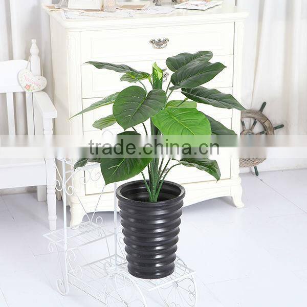 Artificial everygreen leaves/flower bush