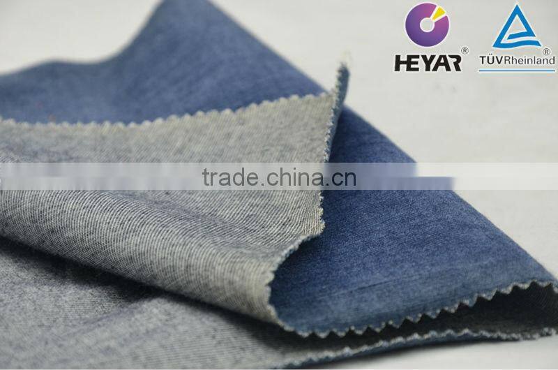 indigo denim fabric for jeans supplier