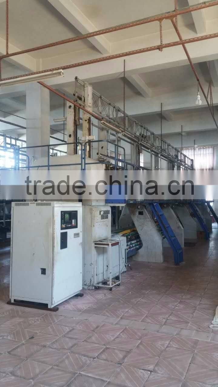 Used/second hand Schiffli embroidery machine HIRAOKA VE-15 in good condition