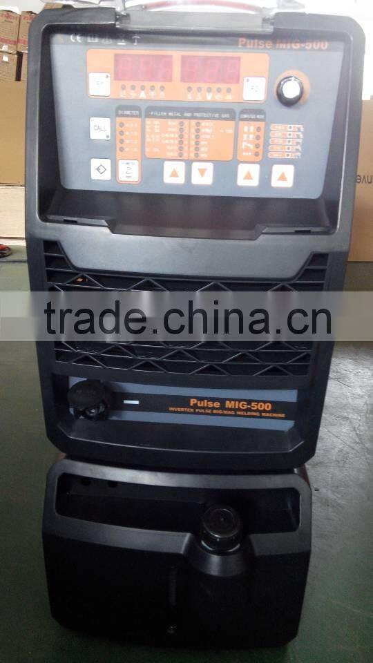 4T Function DSP Contrl Digital Automatic Pulse Mig Mag Welding Machine MIG-500P 500amp suitable for all kinds of welding job