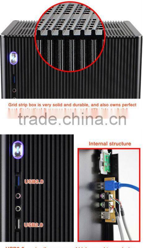 Cheap desktop slim case mini pc tower case/itx computer cases manufacturer Realan