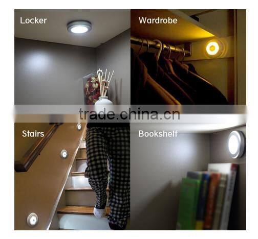 Motion Sensor Light,Motion-sensing Battery Powered LED Stick-Anywhere Nightlight,Wall Light for Entrance,Hallway,Baseme
