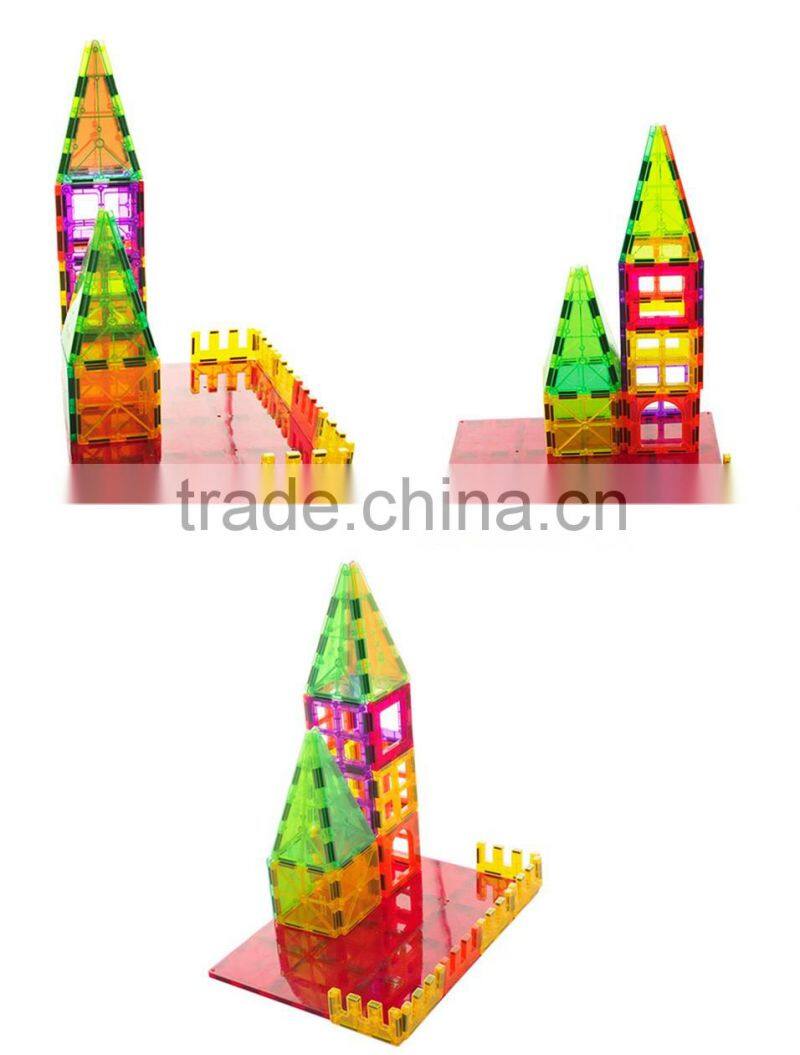 3-D Magnetic Diy Funny Building Blocks for toddlers