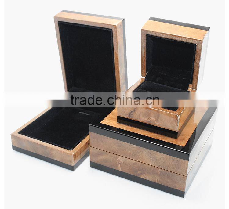 High quality Wooden jewelry box Prayer beads bracelet cases jade boxes