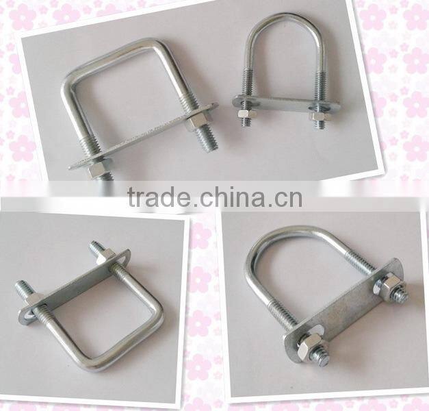 Fastener u bolts, square u bolt