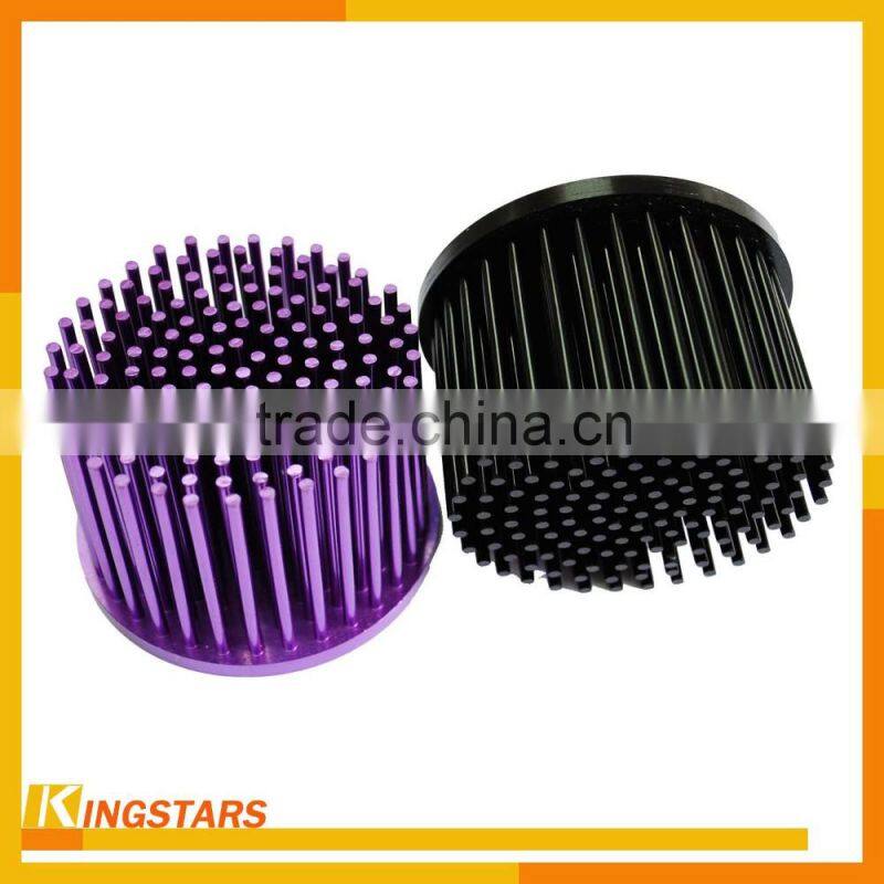 Cold forging aluminum heat sinks for LED bulb lights