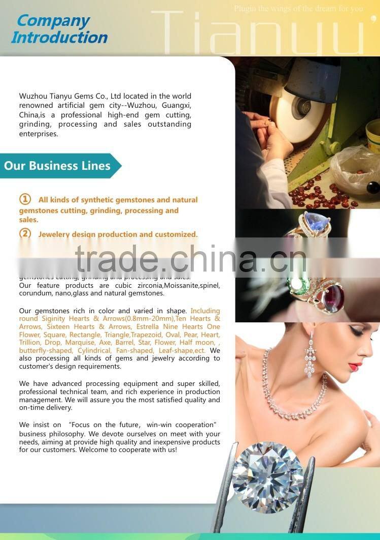 Lady's 24K Gold Ring Super White Round Cut Moissanite Diamond Rings Wedding Ring for Jewelry