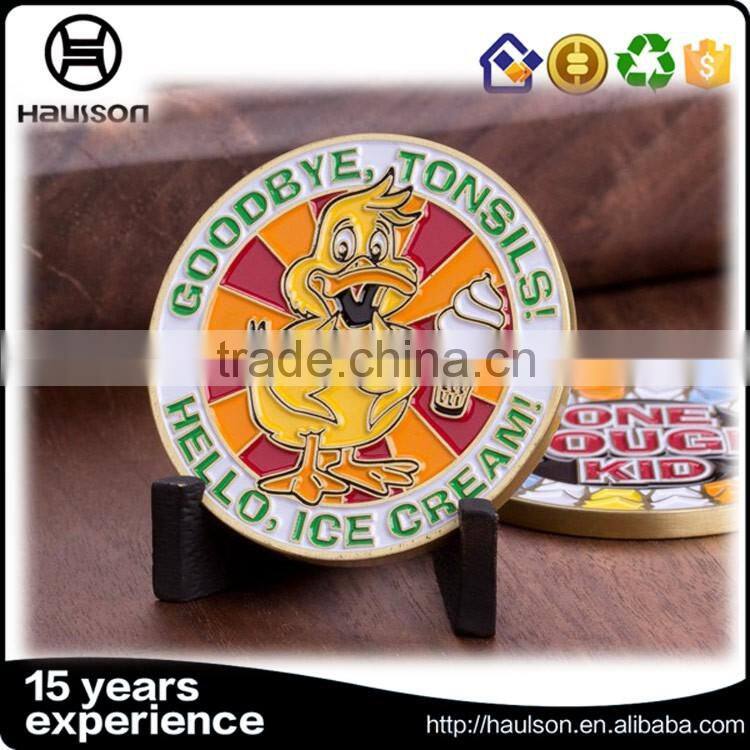 OEM/ODM offered national engraved customized design iron material souvenir matte gold plated challenge coin