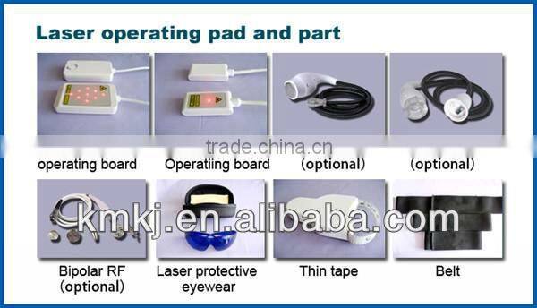 2017 Newest design! professional cold laser weight loss machine with 650nm and 940nm