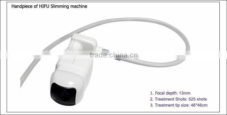 Alibaba express ultrasound hifu body slimming shaping equipment