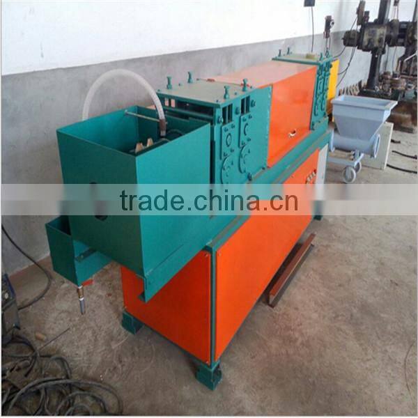 professional and high efficiency steel tube derusting and straightening machine