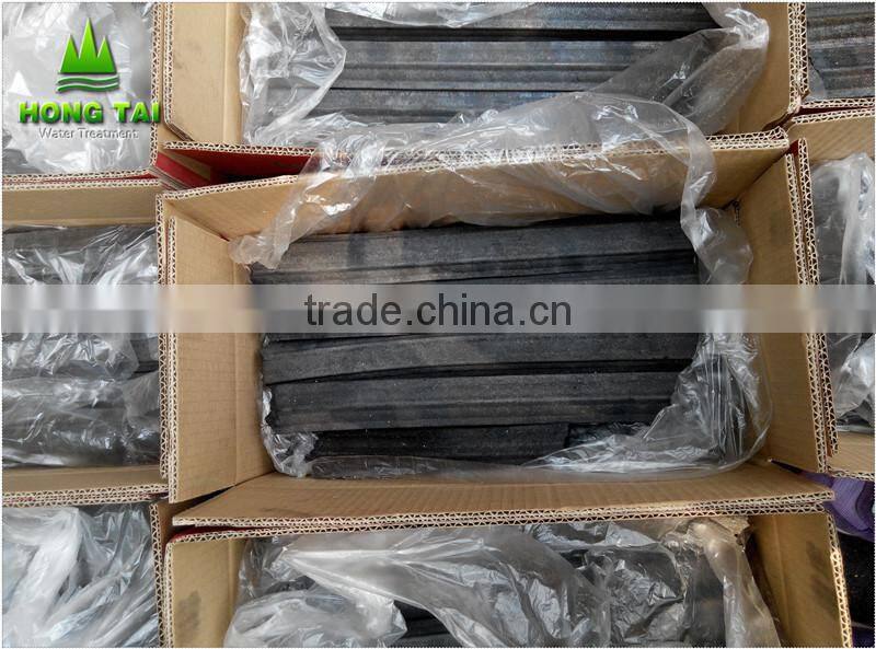 Burning long times hard wood charcoal