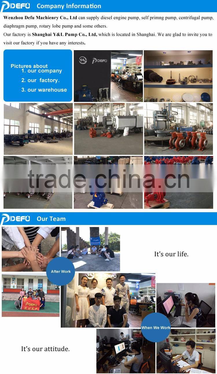 DIN 24255 centrifugal enclosed impeller pump